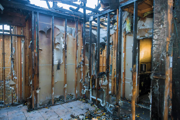 Professional Fire Board Up technician working in Odenton, MD